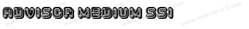 Advisor Medium SSi字体转换